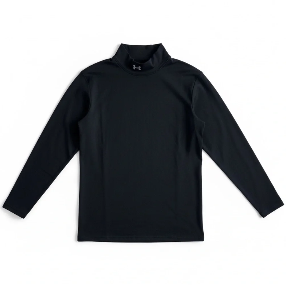 Under Armour ColdGear Thermal Base Layer Athletic Training Top Outdoor Black M
